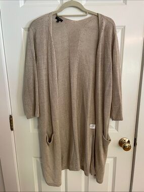 Talbots Linen Cardigan